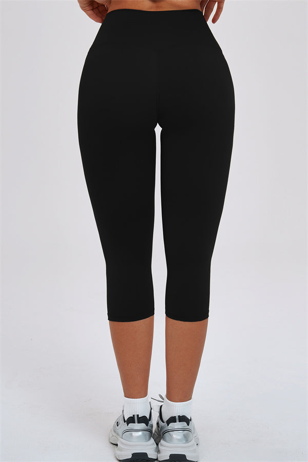 Women's "The Twirl" Halter Tank Top Capri Leggings 2-Piece Set