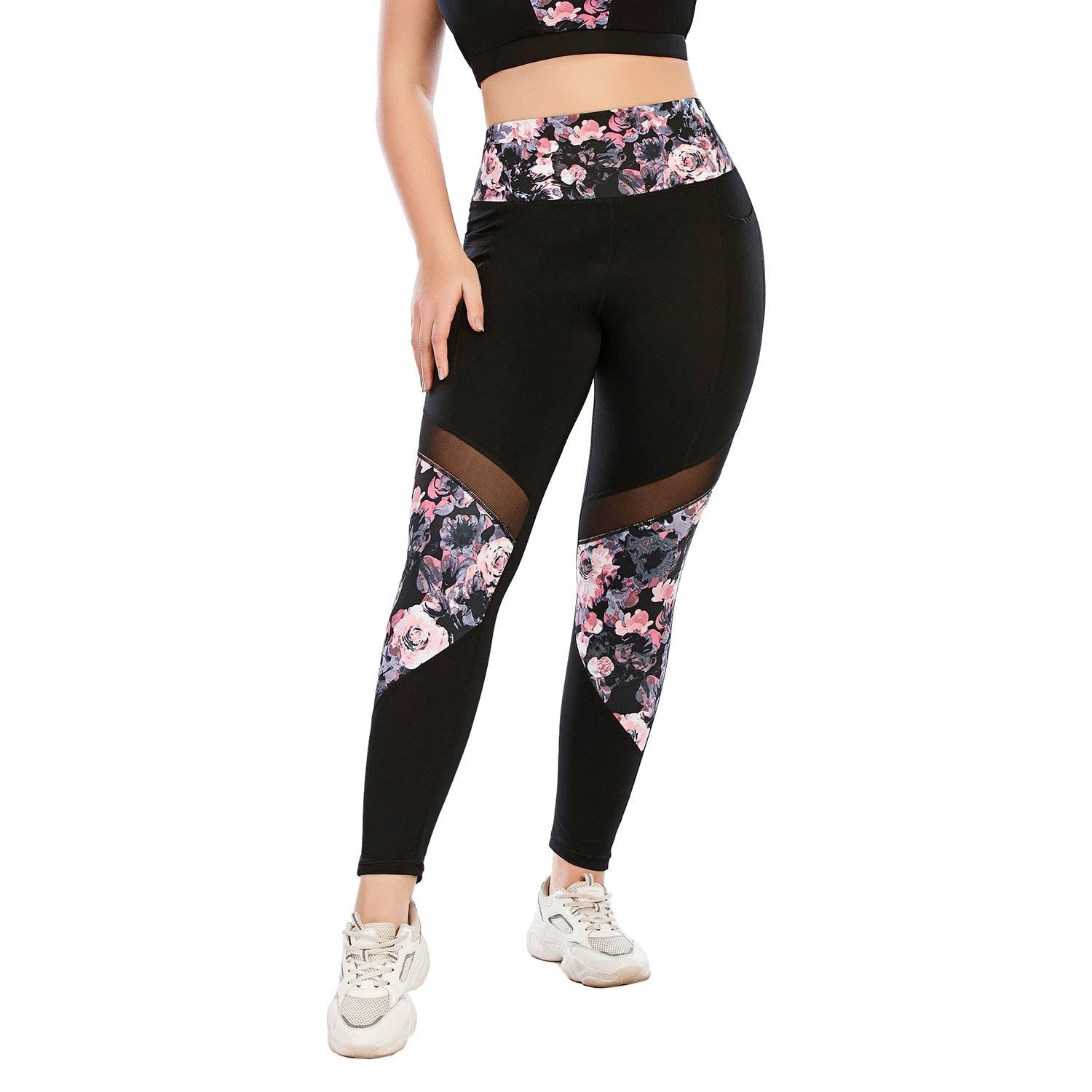 Women's Plus Size Workout Yoga Clothing Suit
