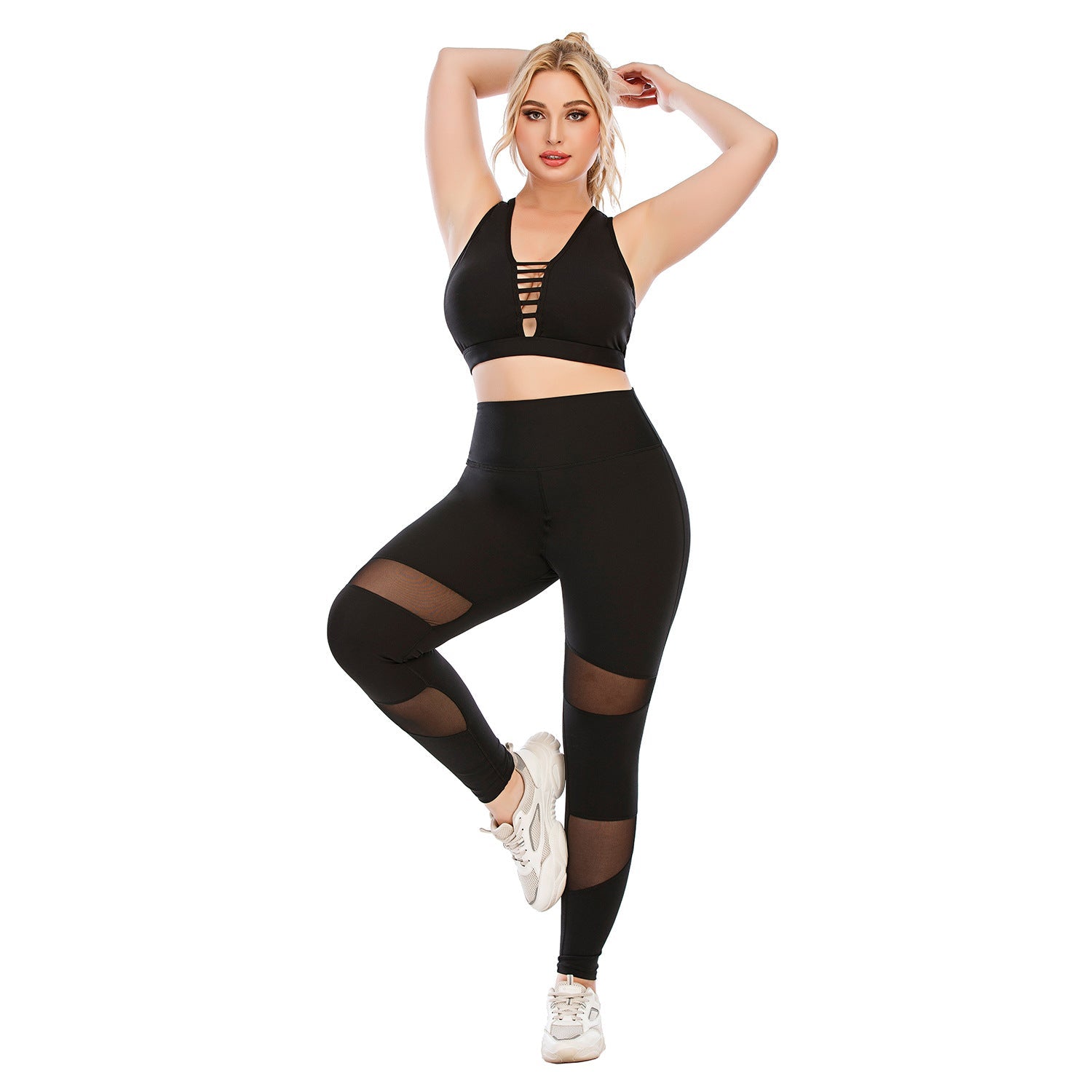 Women's Workout Suit Plus Size Yoga Clothes