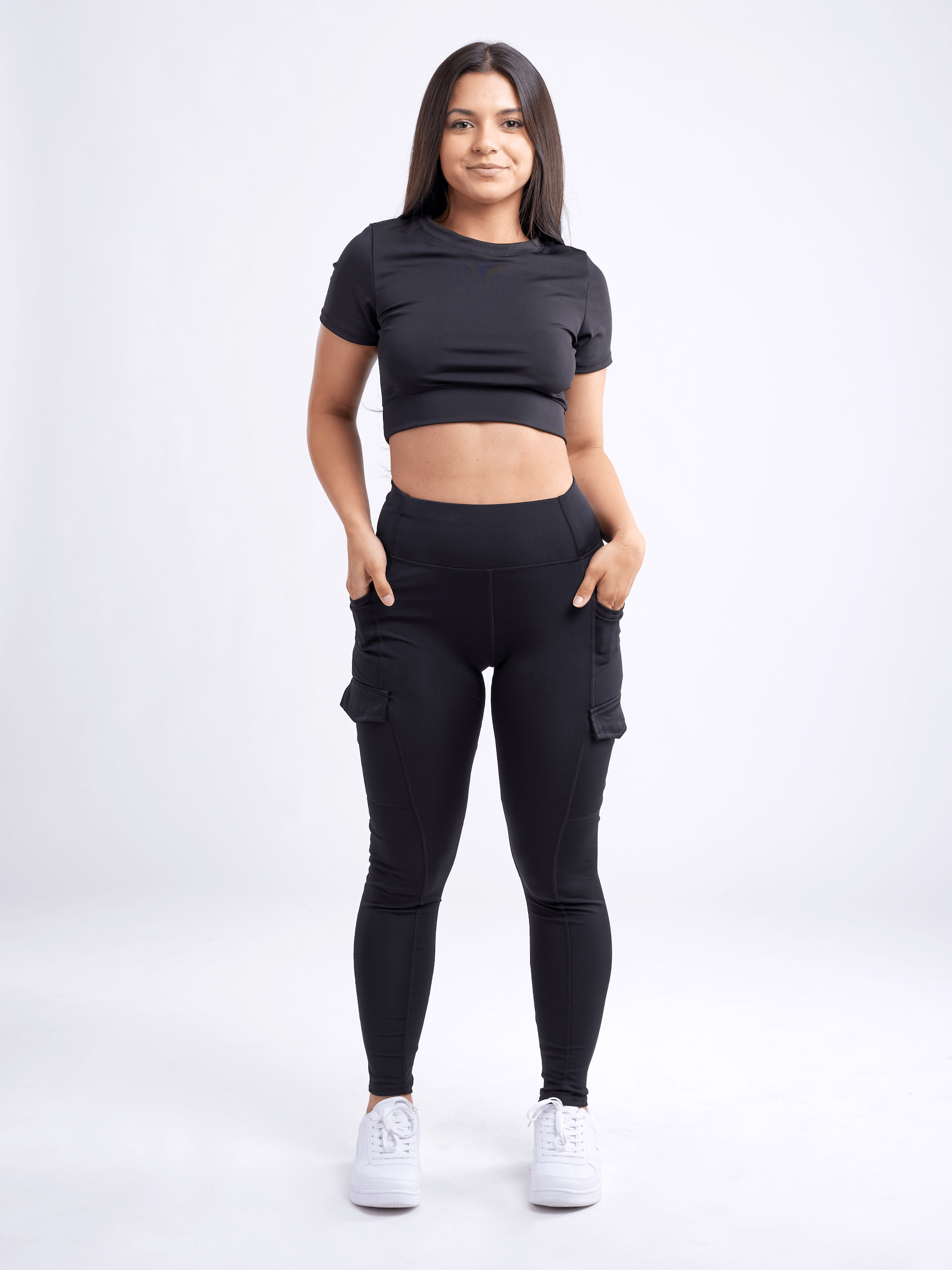JupiterGear Women's Short-Sleeve Workout Crop Top