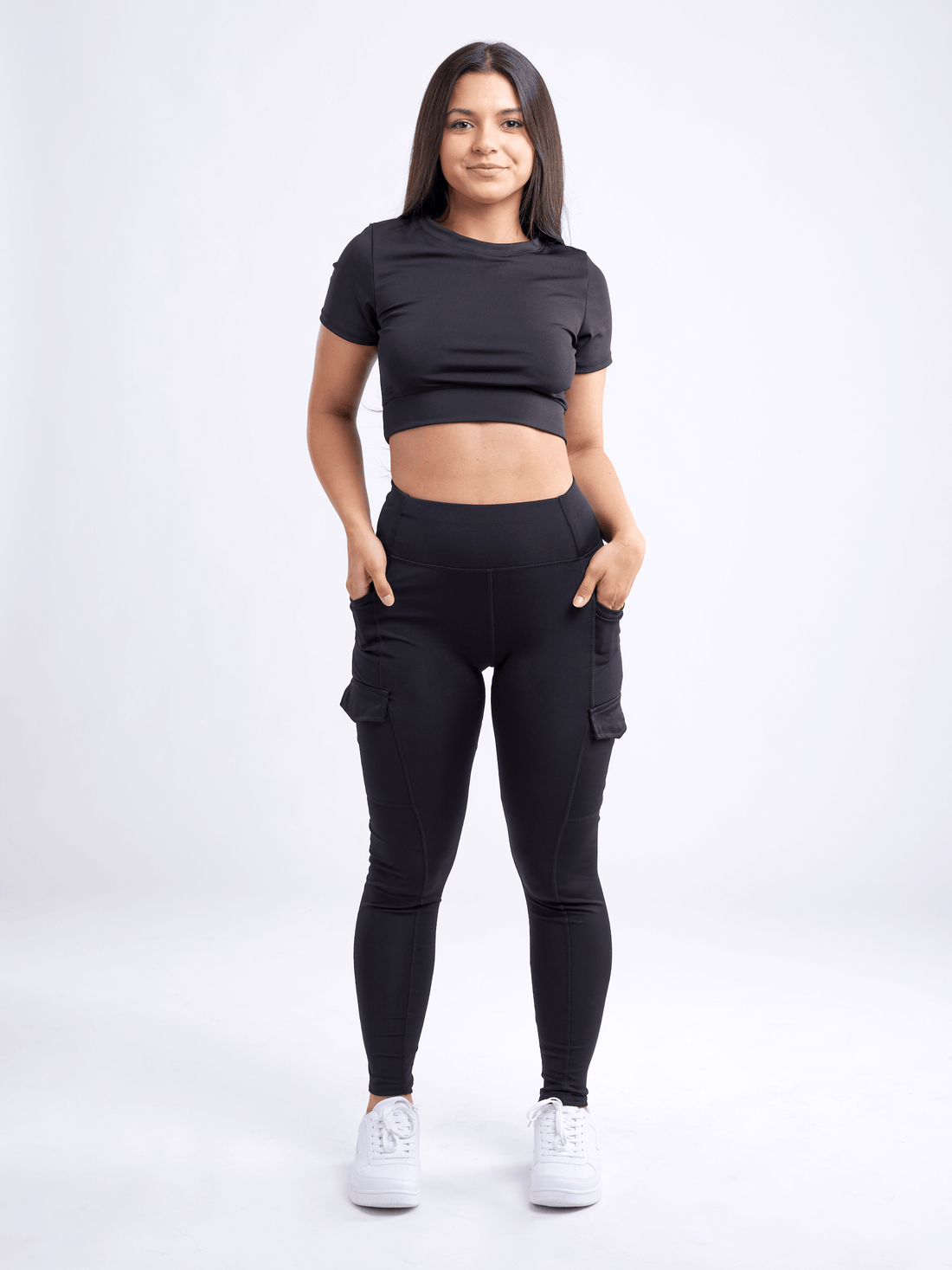 JupiterGear Women's Short-Sleeve Workout Crop Top
