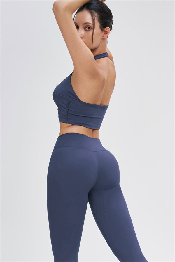 Women's The Stride Crop Top Isabella Leggings 2-Piece Set