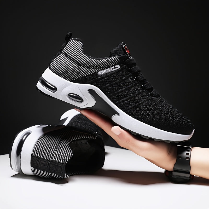 Men's Blue White Red Lightweight Sport Shoes for Adventure