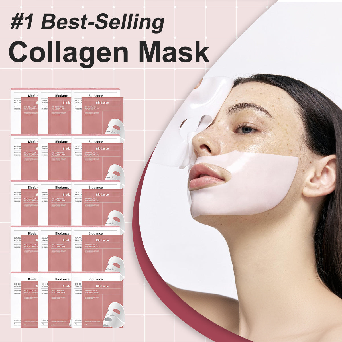 Deep Collagen Overnight Mask With Low Molecular Weight Collagen For Elasticity Firming