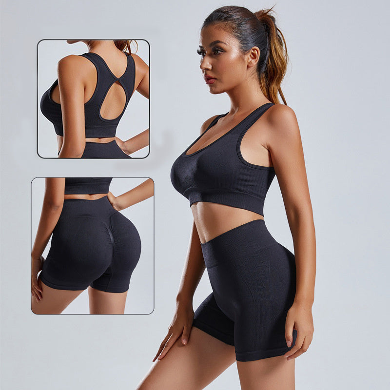 Women's 2pcs Seamless Workout Yoga Set