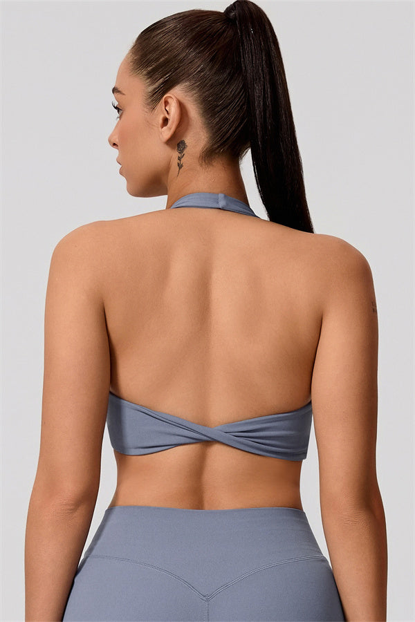 The Nestle Women's Sports Bra Straight Leg Pants 2-Piece Set