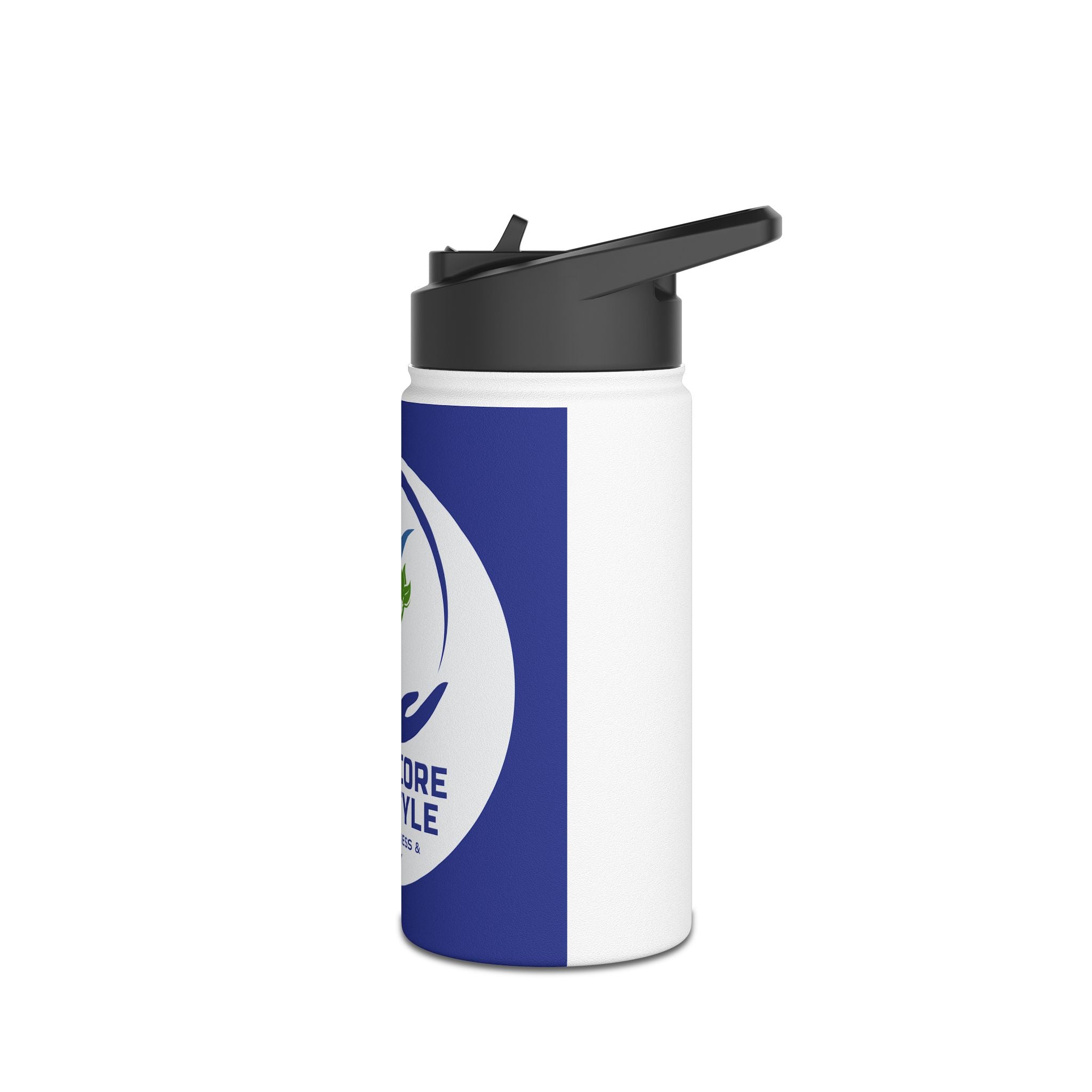 Vital Core Lifestyle Stainless Steel Water Bottle, Standard Lid