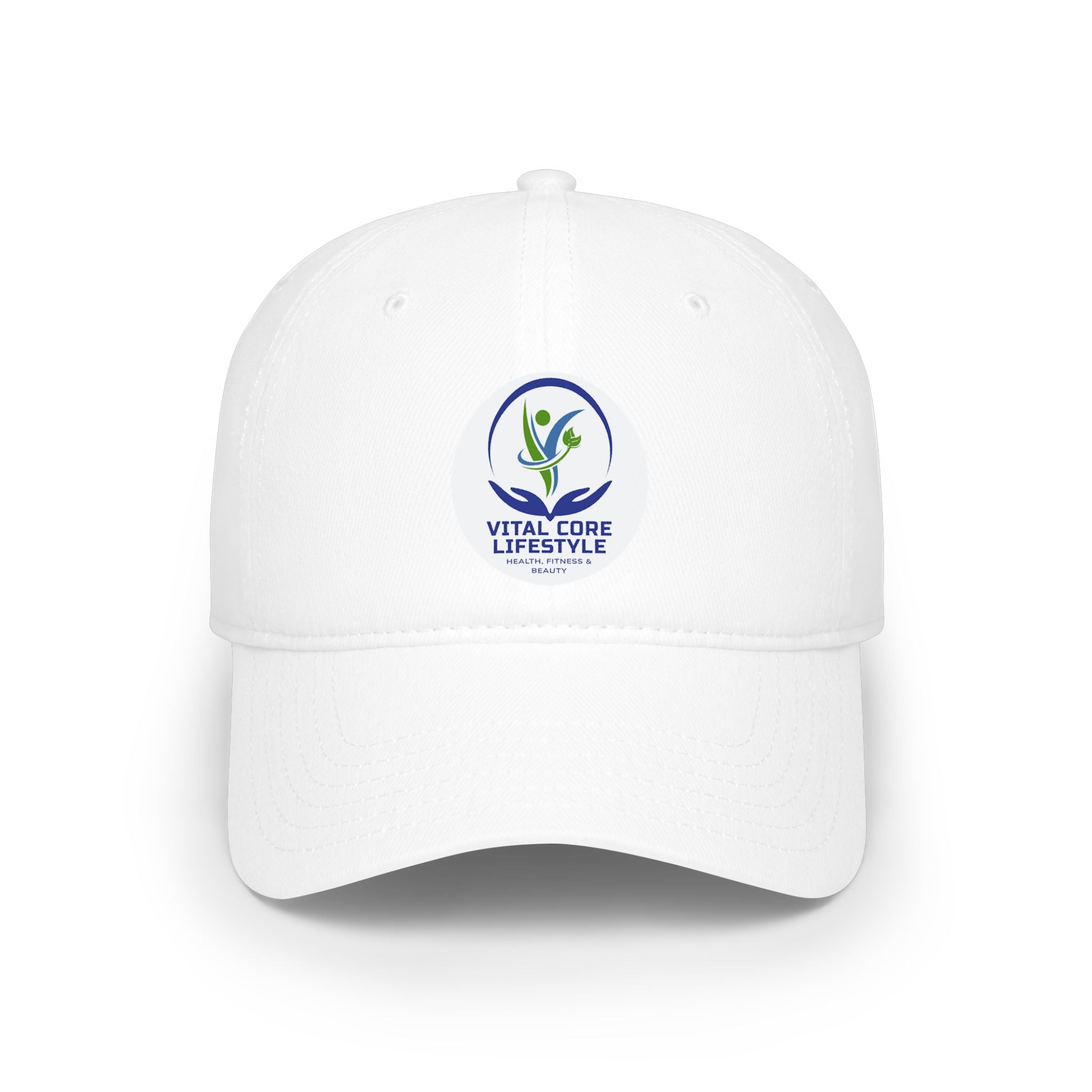 Low Profile Baseball Cap — "Vital Core Lifestyle" Embroidered Logo Hat