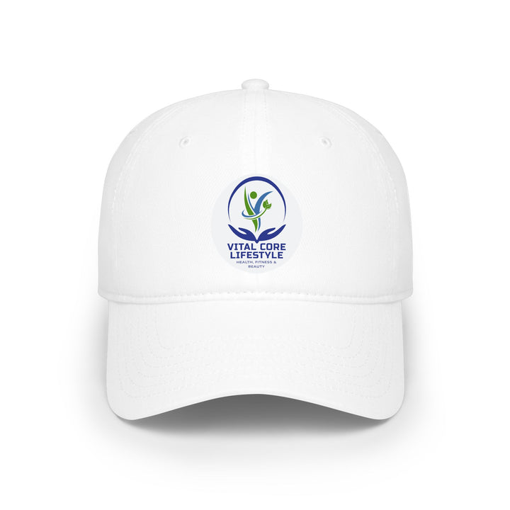 Low Profile Baseball Cap — "Vital Core Lifestyle" Embroidered Logo Hat