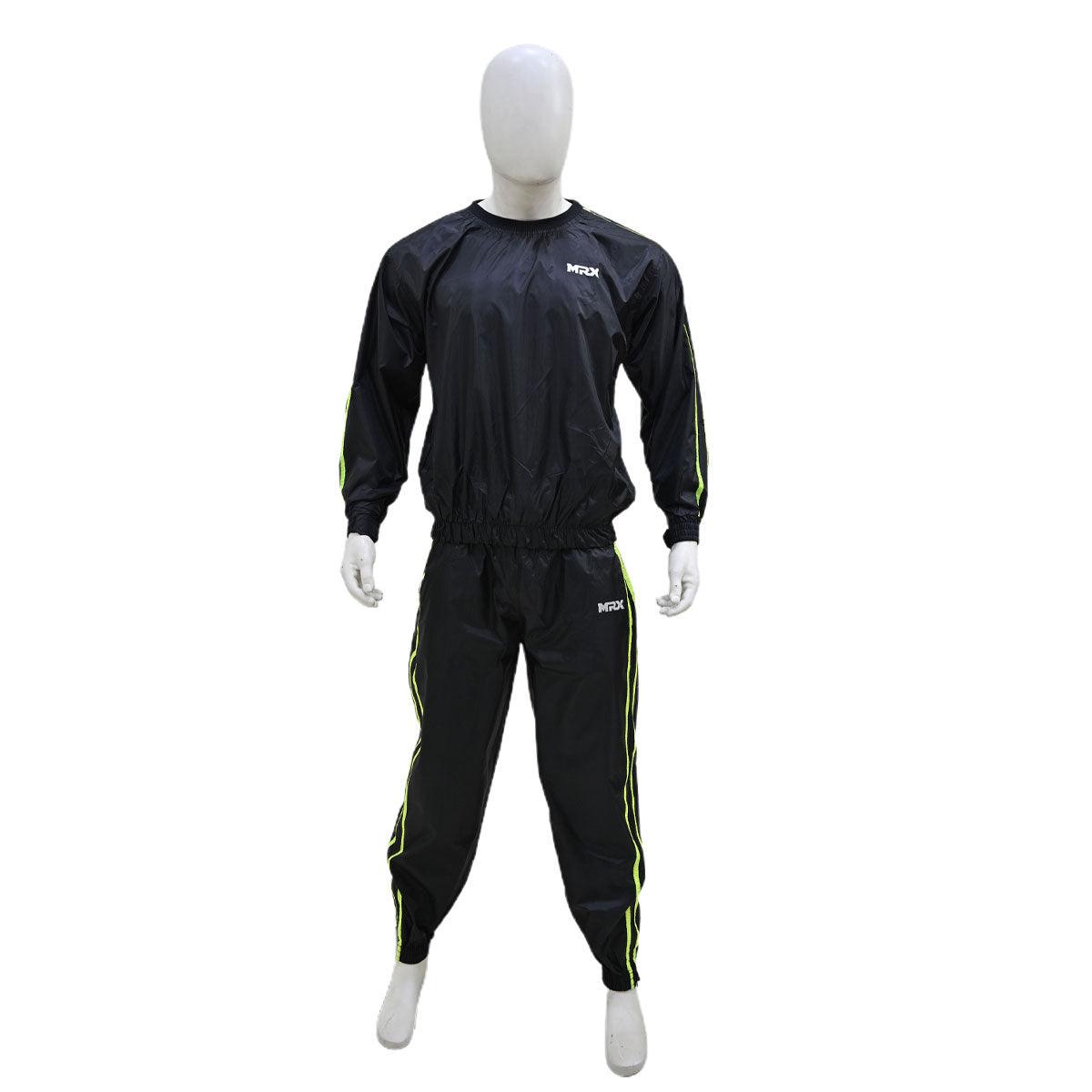 MRX Men's Sauna Sweat Suit Weight Loss Slimming Gym Training Boxing MMA