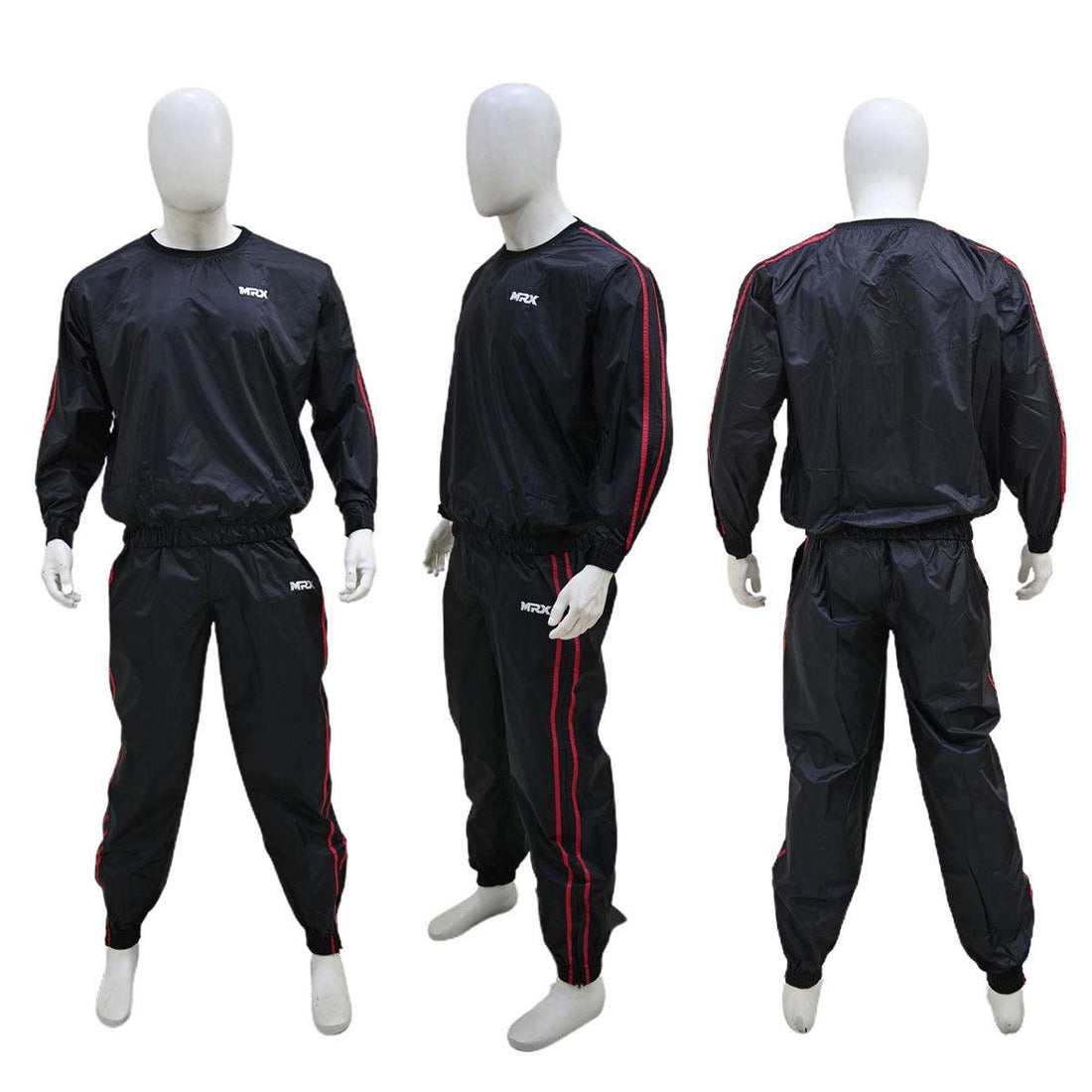 MRX Men's Sauna Sweat Suit Weight Loss Slimming Gym Training Boxing MMA