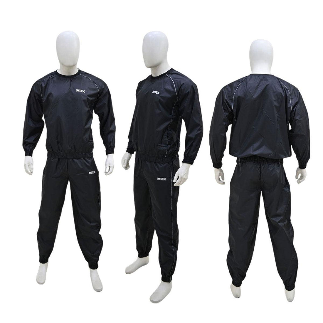 MRX Men's Sauna Sweat Suit Weight Loss Slimming Gym Training Boxing MMA