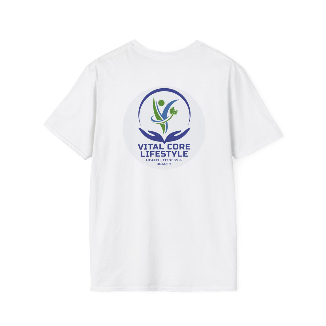 Vital Core Lifestyle T-Shirt — Health, Fitness & Wellness Logo Tee