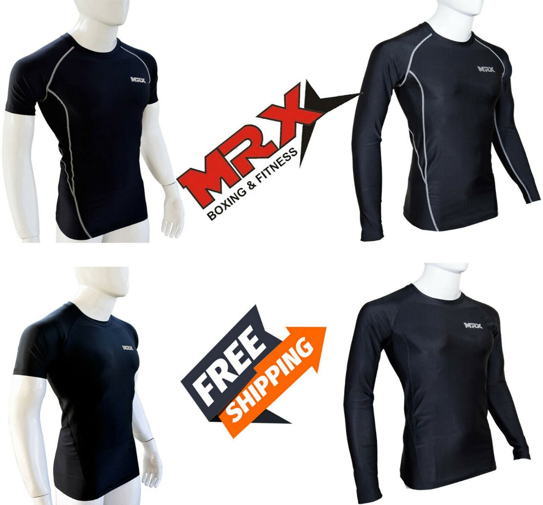 MRX Men's Compression Short & Long Sleeve Top