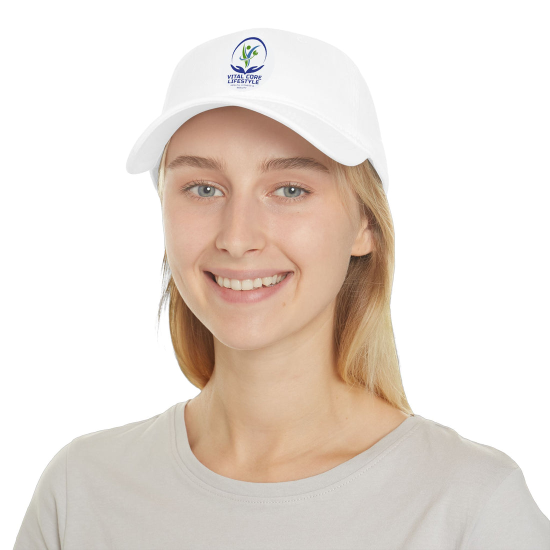 Low Profile Baseball Cap — "Vital Core Lifestyle" Embroidered Logo Hat