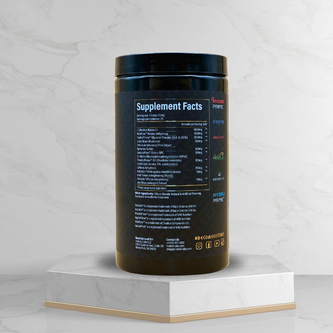 Historic Zeus Pre-Workout