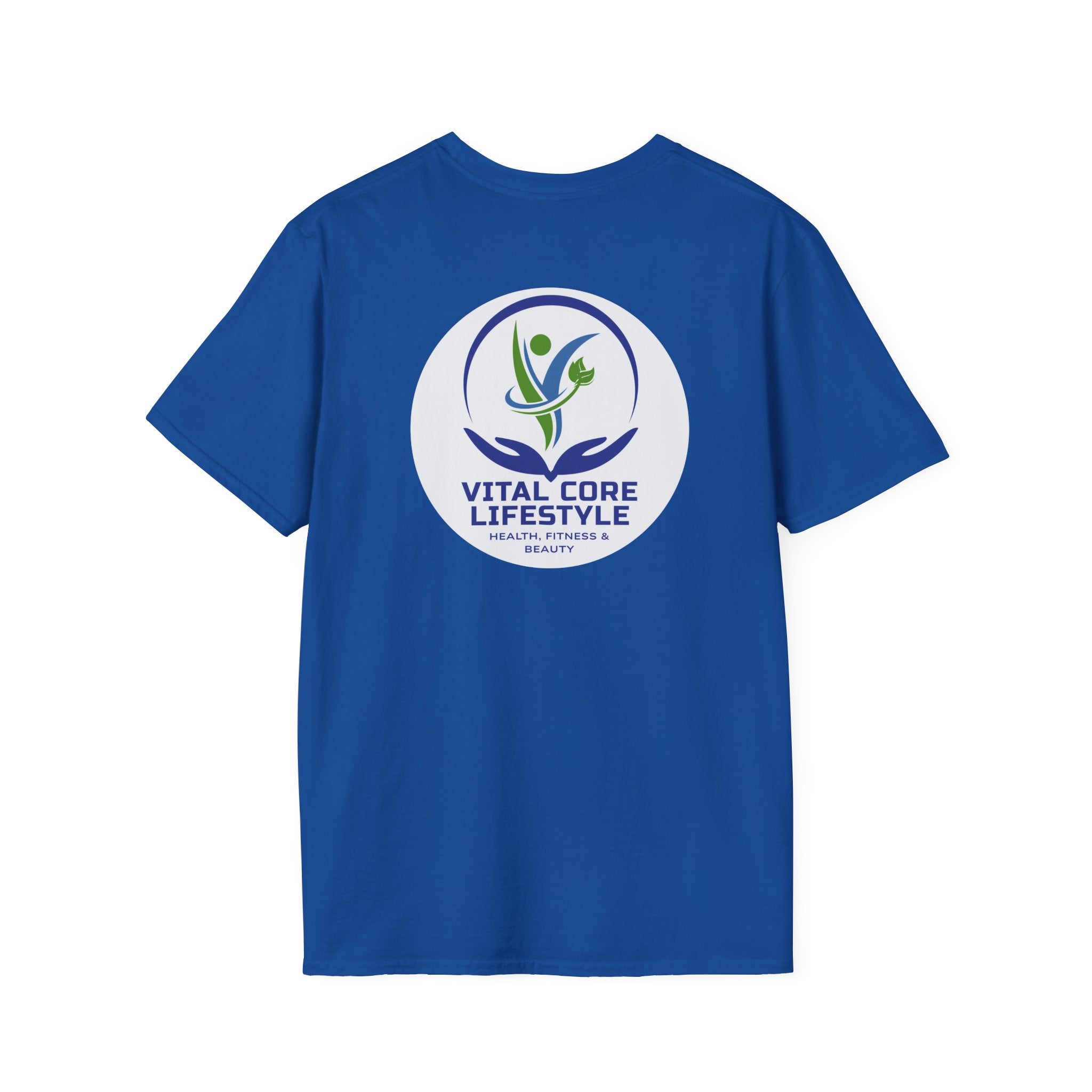 Vital Core Lifestyle T-Shirt — Health, Fitness & Wellness Logo Tee