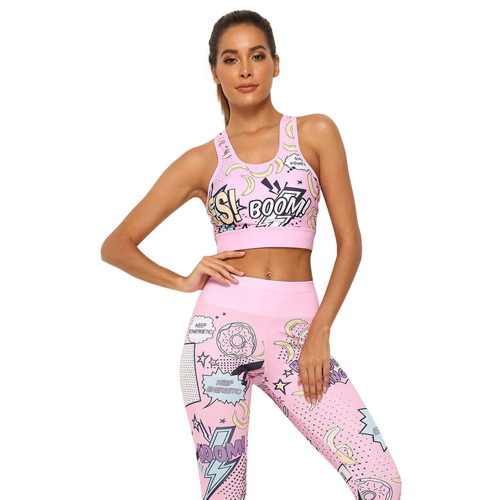 2-Piece Women's Yoga Workout Set Clothes
