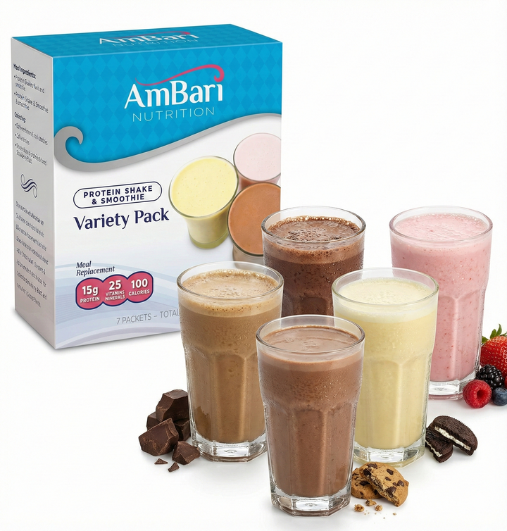 AmBari 15g Protein SHAKES Variety Pack
