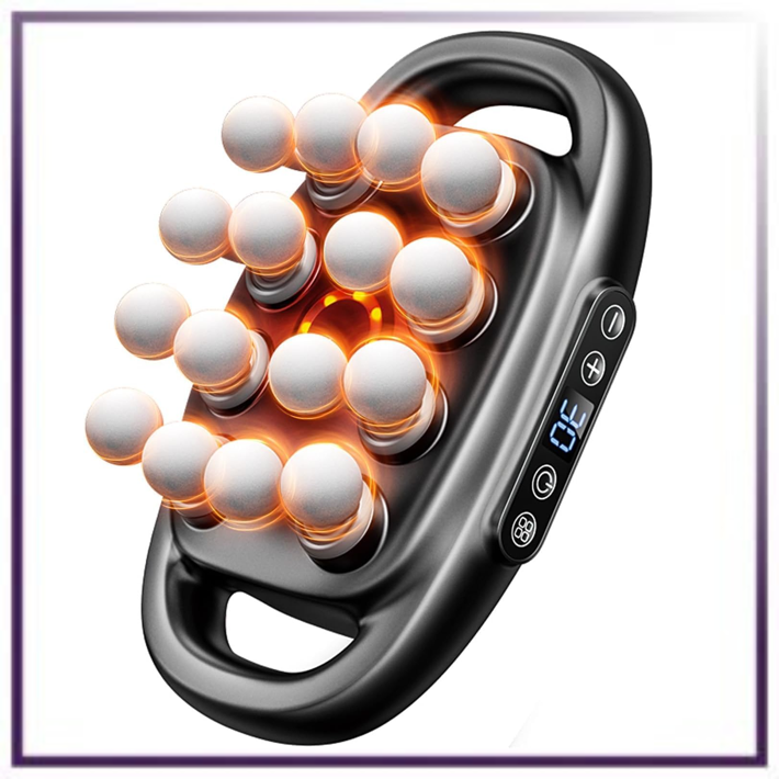 16-Head Muscle Massage Gun Deep Tissue Percussion Massager