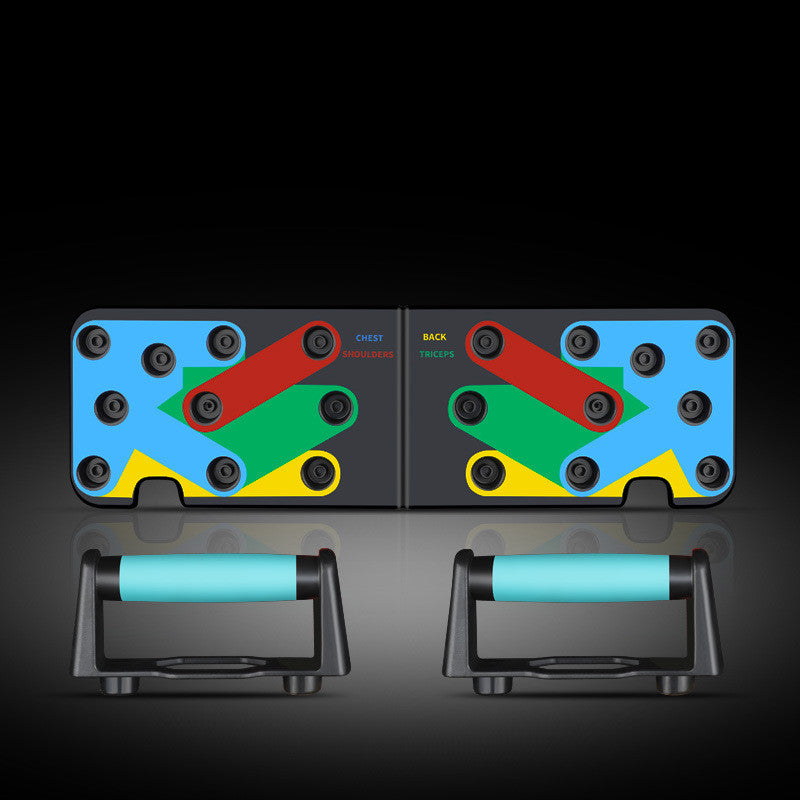 Foldable Push-Up Rack For Stronger Chest Workouts