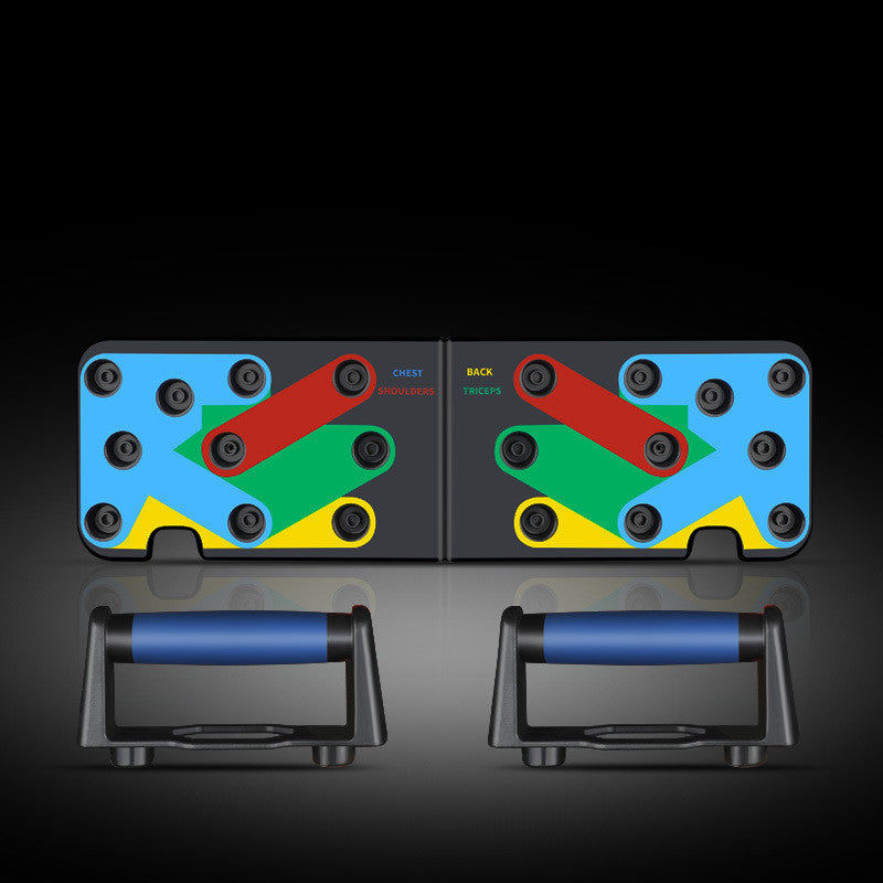 Foldable Push-Up Rack For Stronger Chest Workouts