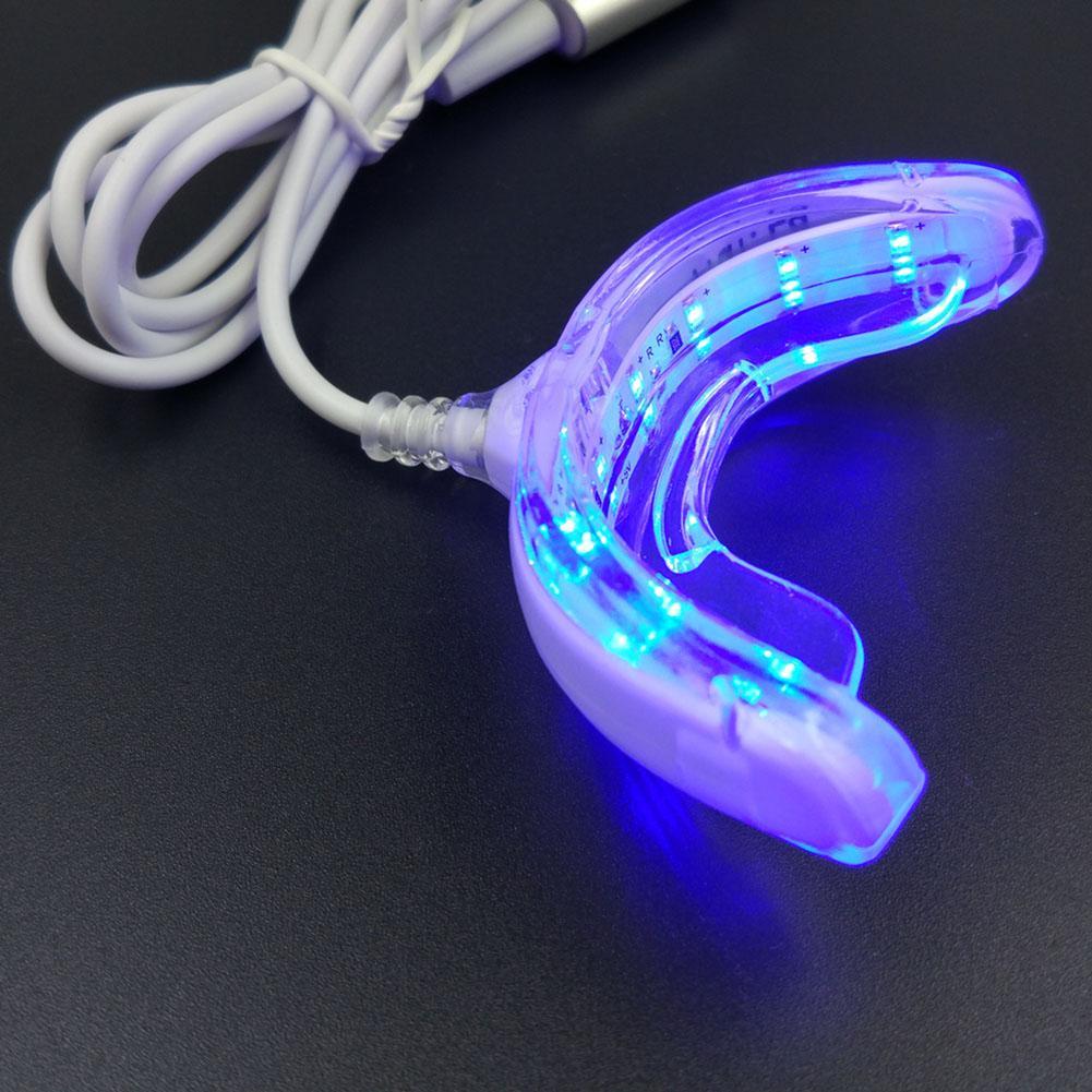 Smart LED Teeth Whitening Portable USB Charging Led Blue Light Dental Device Equipment