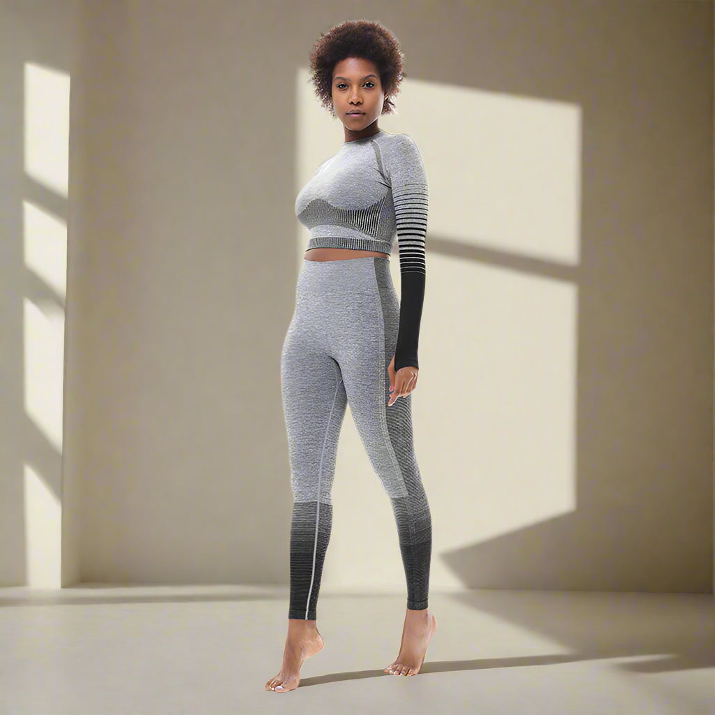 Women's Tight-Fitting Butt-Lifting Seamless Yoga Set