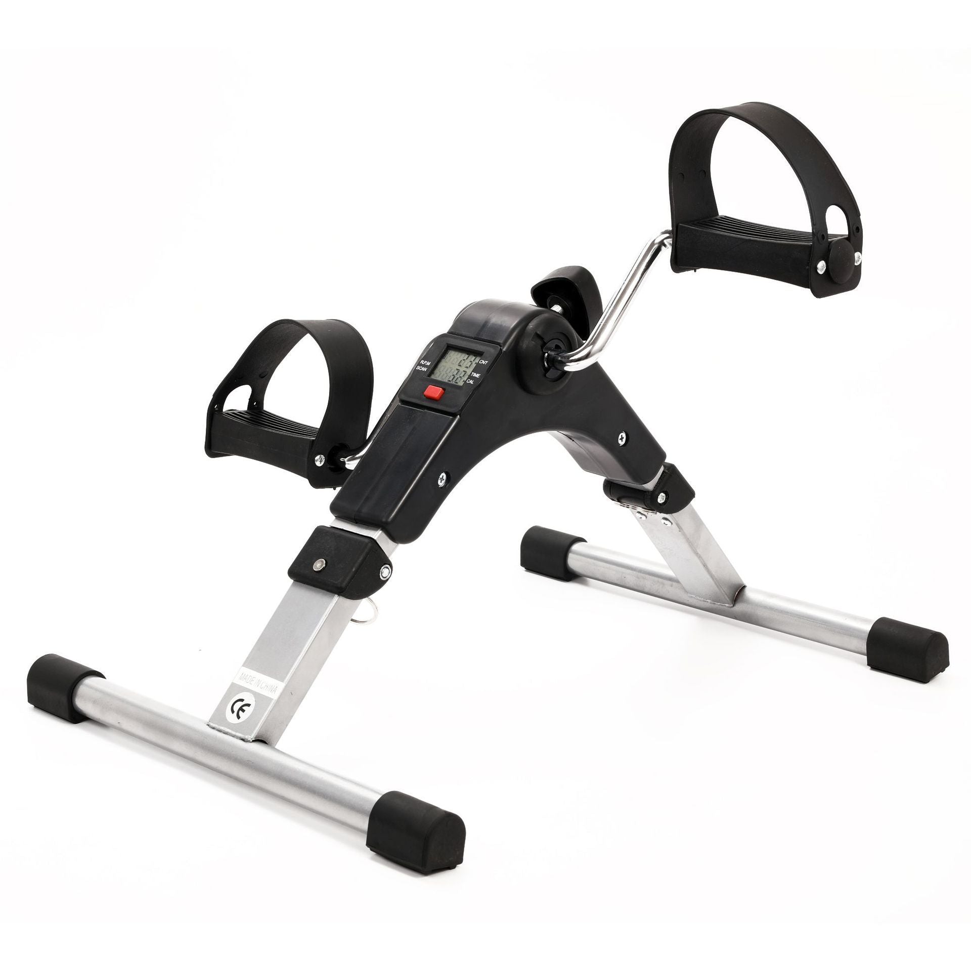 Folding Fitness Pedal Stepper Exercise Machine with Adjustable Resistance For Home