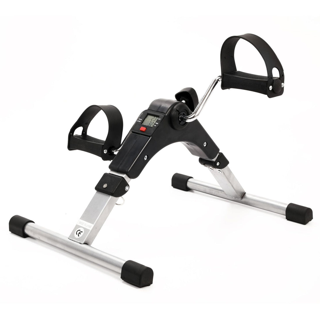 Folding Fitness Pedal Stepper Exercise Machine with Adjustable Resistance For Home