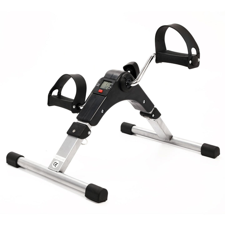 Folding Fitness Pedal Stepper Exercise Machine with Adjustable Resistance For Home