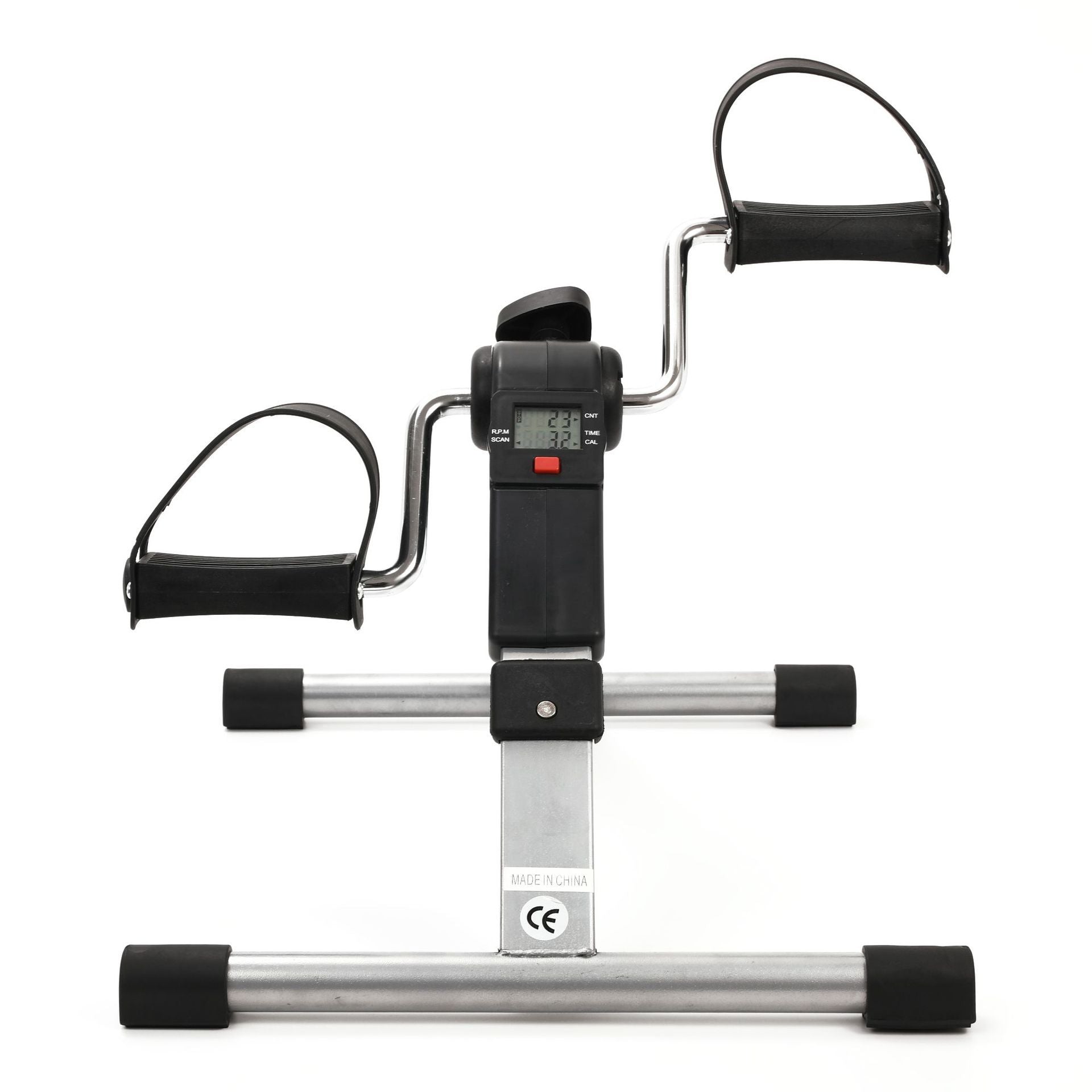 Folding Fitness Pedal Stepper Exercise Machine with Adjustable Resistance For Home