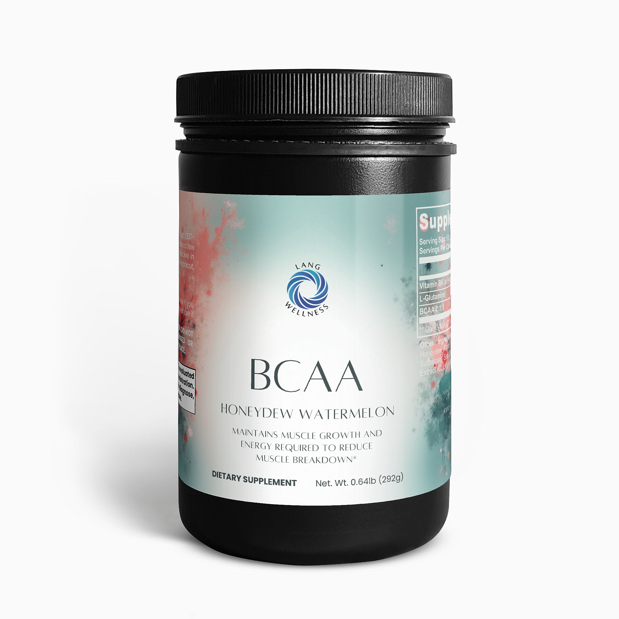 Lang Wellness BCAA Post Workout Powder (Honeydew/Watermelon)
