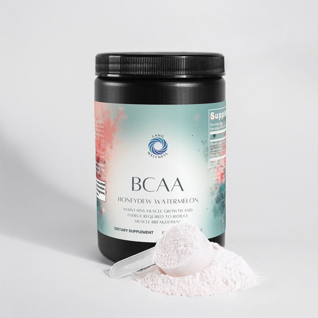 Lang Wellness BCAA Post Workout Powder (Honeydew/Watermelon)