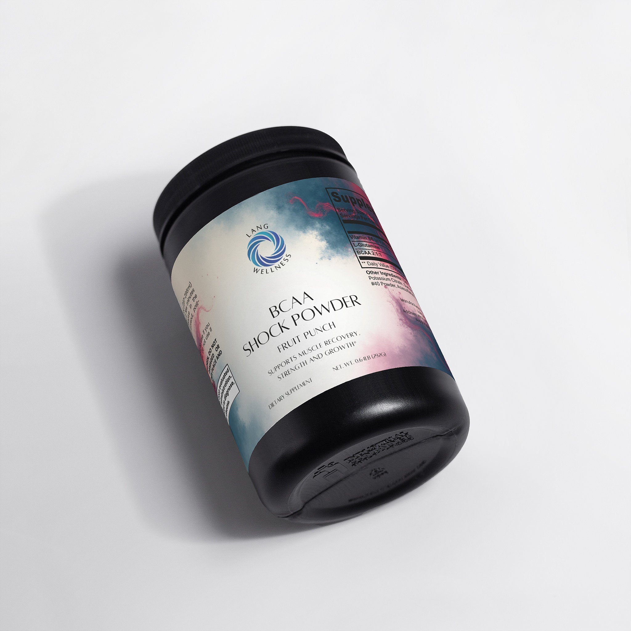 Lang Wellness BCAA Shock Powder (Fruit Punch)