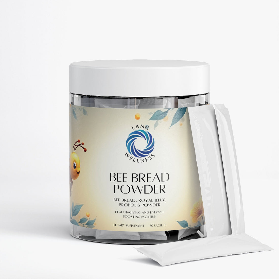 Lang Wellness Bee Bread Powder Sachets