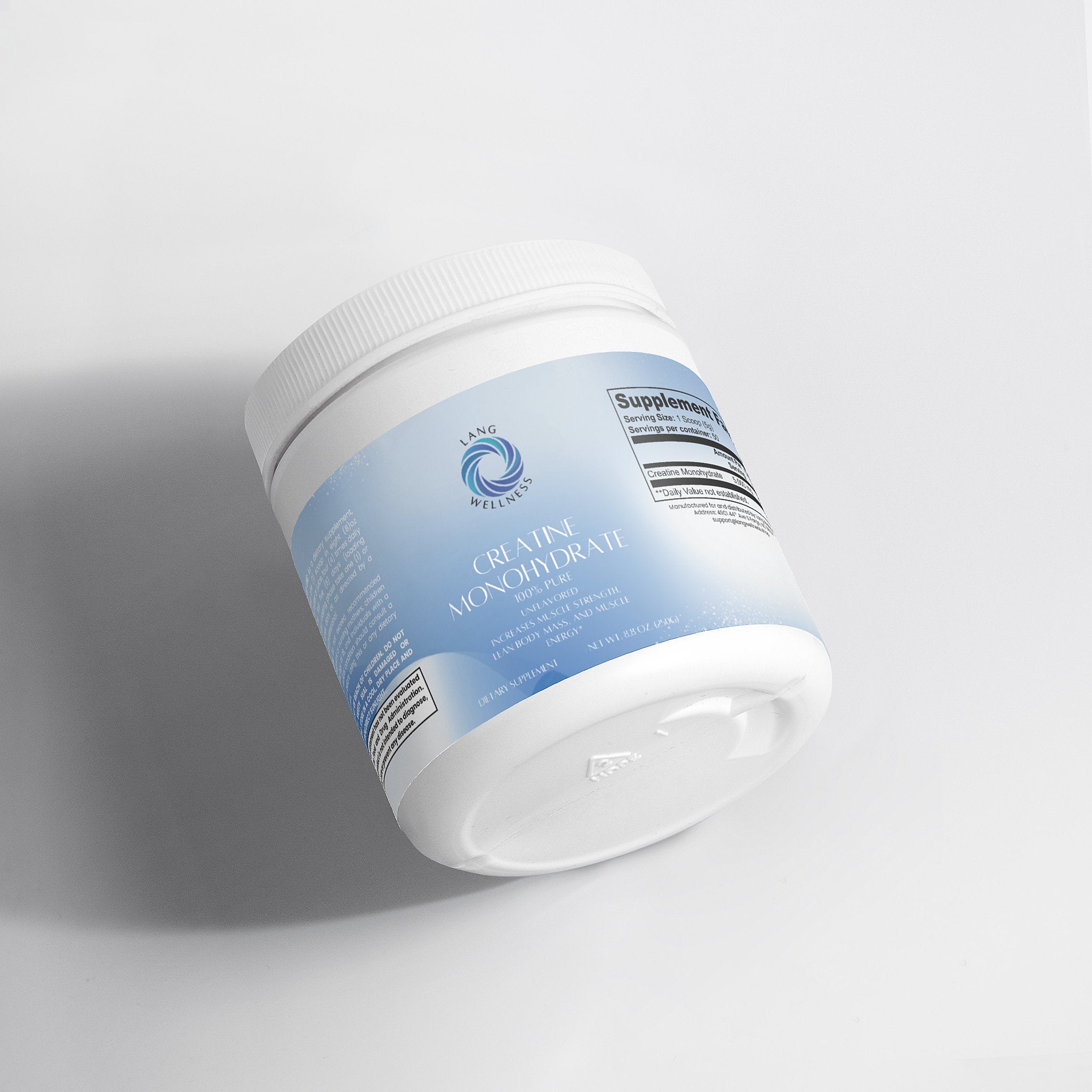 Lang Wellness Creatine Monohydrate Powder