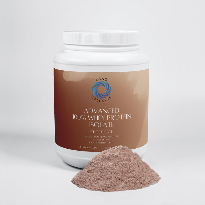 Lang Wellness Advanced 100% Whey Protein Isolate (Chocolate)