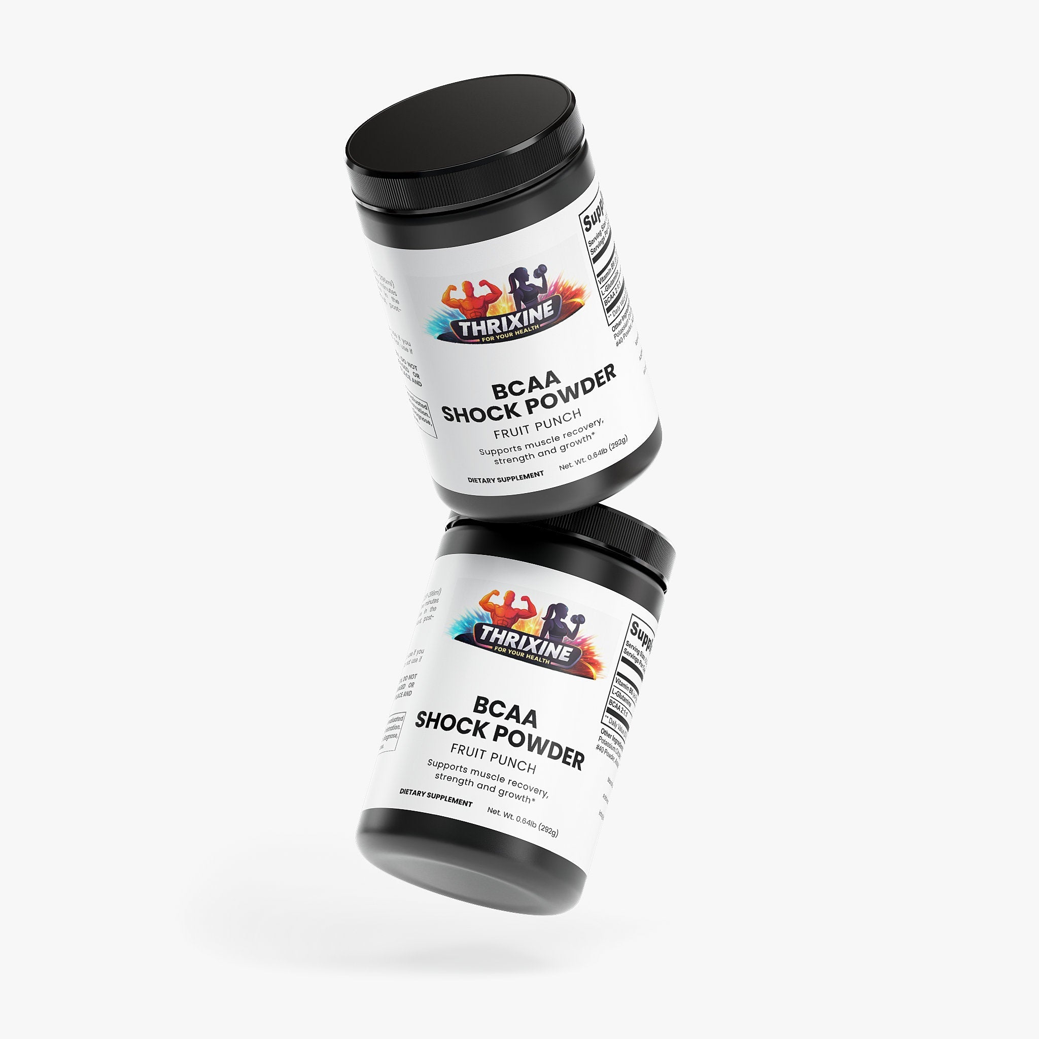 BCAA Shock Powder (Fruit Punch) Made in the USA