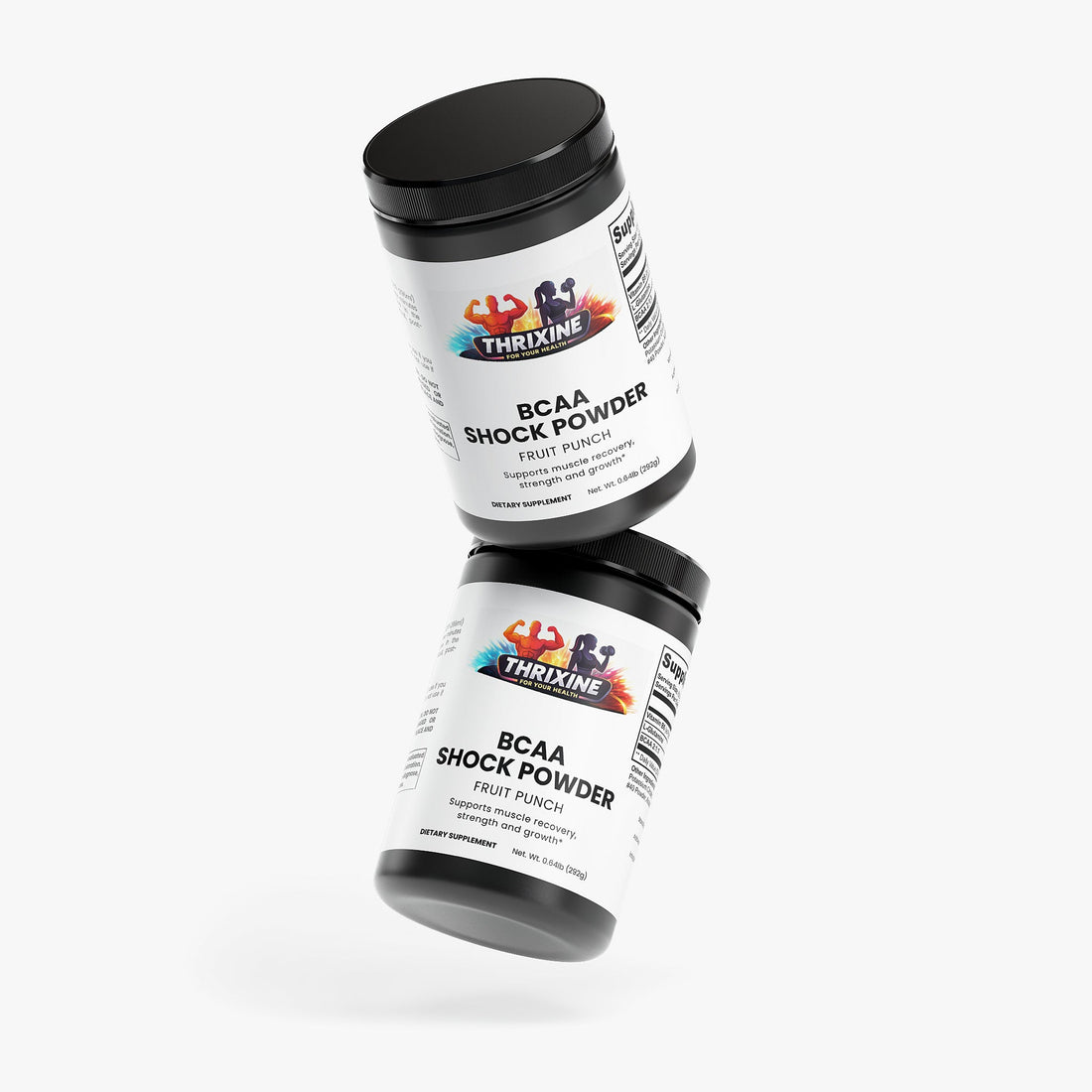 BCAA Shock Powder (Fruit Punch) Made in the USA