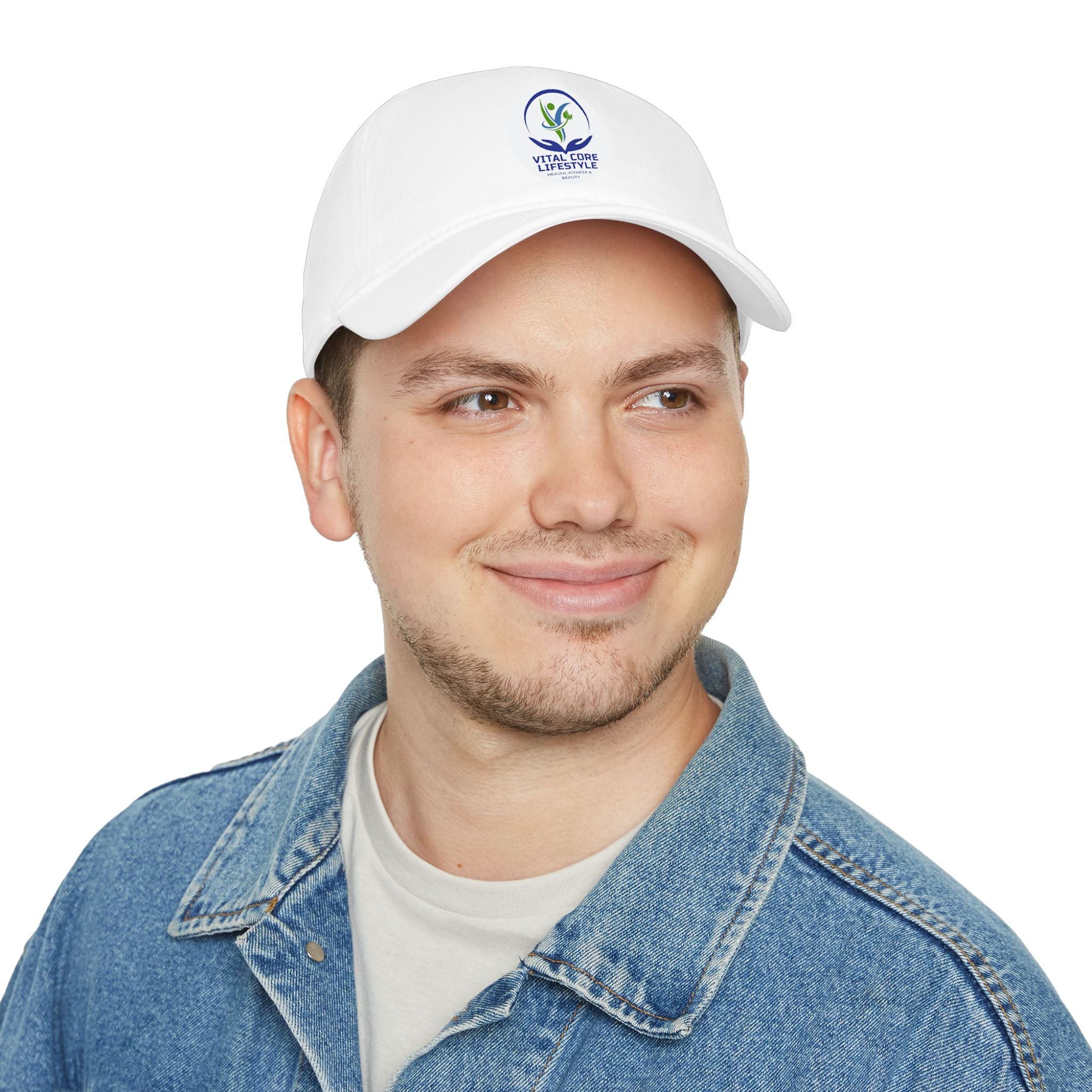 Low Profile Baseball Cap — "Vital Core Lifestyle" Embroidered Logo Hat