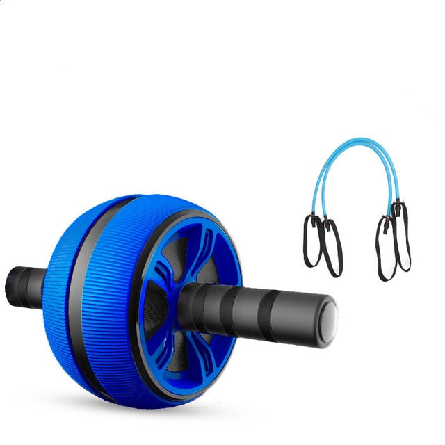Silent TPR Abdominal Wheel Roller Trainer Fitness Equipment