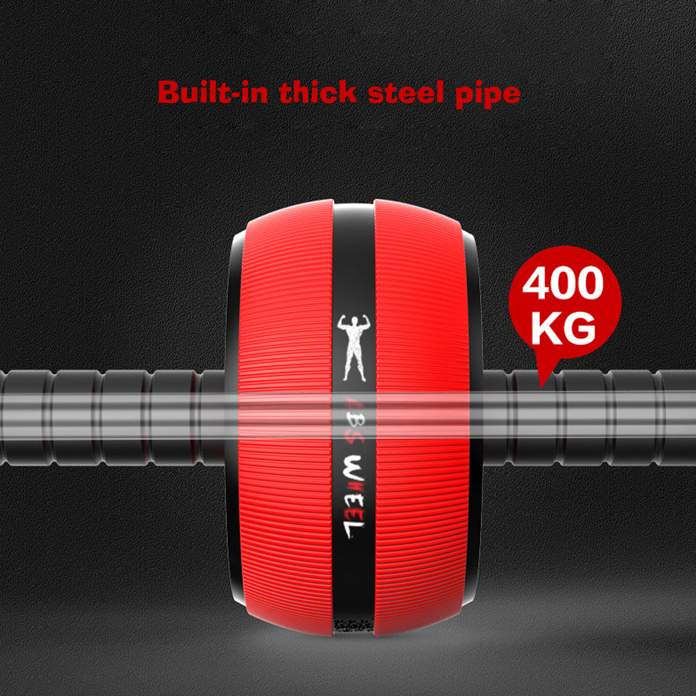 Silent TPR Abdominal Wheel Roller Trainer Fitness Equipment