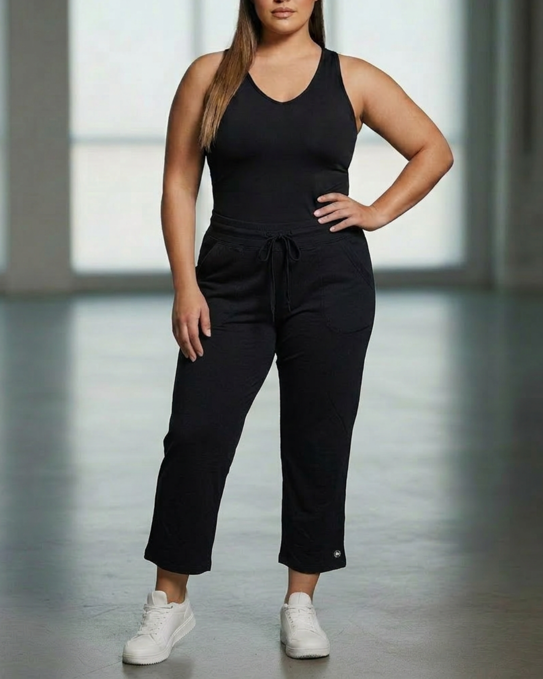 Women's Plus Relaxed Capri