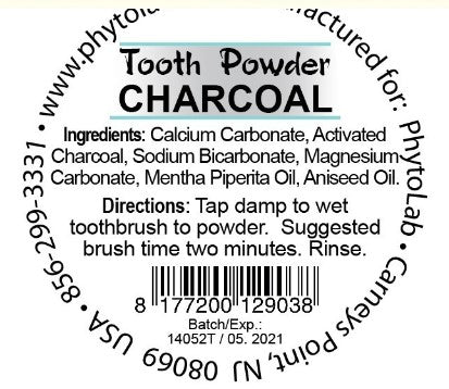 PhytoLab Tooth Powder Charcoal 40g