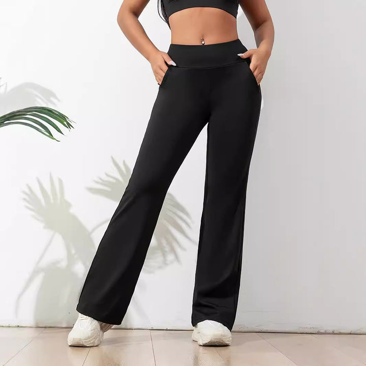 Women's Loose Leisure Sports Wide Leg Yoga Running Fitness Aerobics Pants