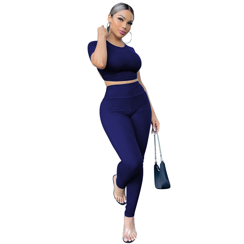 Women's Skinny Yoga Sport Workout Set