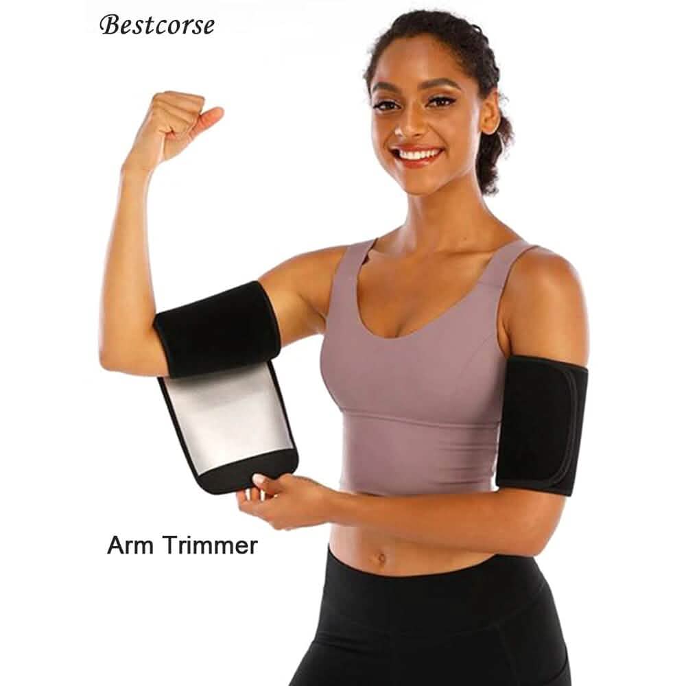 Women's 2-Pack: Slim Arm Trimmer Sauna Sweat Bands