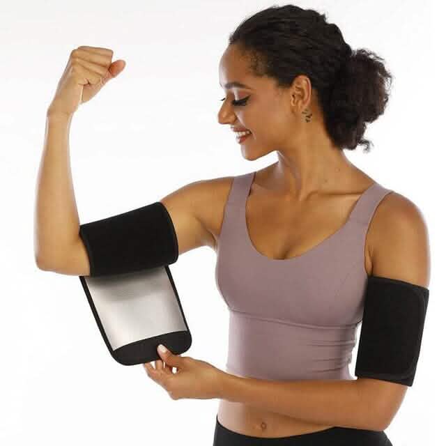 Women's 2-Pack: Slim Arm Trimmer Sauna Sweat Bands