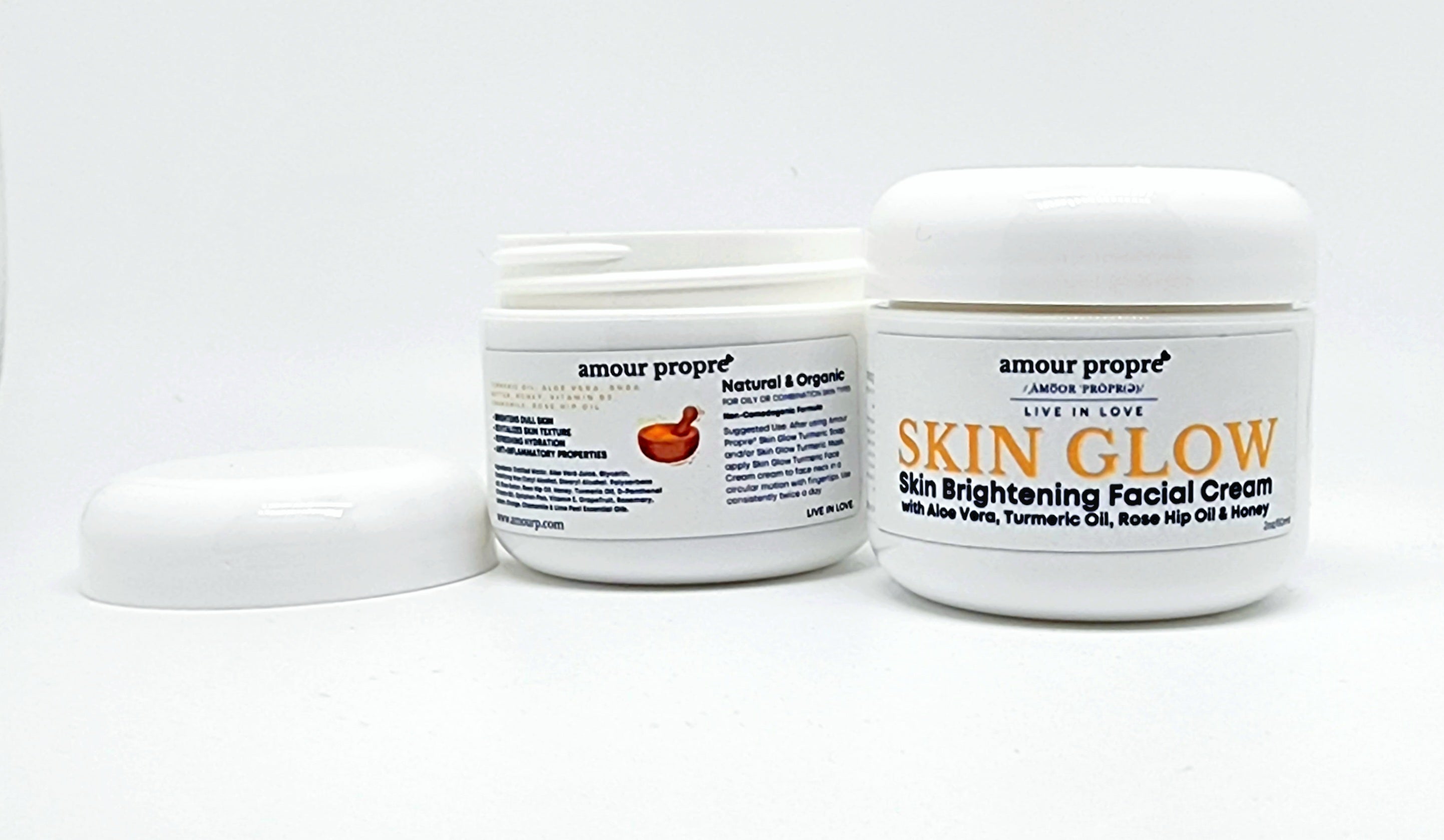 SKIN GLOW: Skin Brightening Turmeric Facial Foaming Face Care Solution